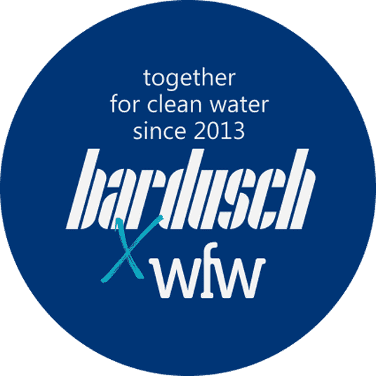 Label der Zusammenarbeit von bardusch und WfW